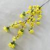 Longo ramo 60 flor de pêssego flor artificial decoração de casamento adereços flor de seda decoração para casa ornamentos flor falsa arranjo de flores atacado