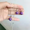 Moda Luxo Leve Novo Conjunto de Colar com Pingente de Pérola e Brincos Versátil Exquisito Joia Comemorativa Presente de Aniversário Estoque Pronto