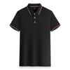 Polo estampado personalizado logotipo campaña publicidad camisa cultural equipo manga corta overol ropa de trabajo personalizada bordado
