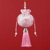 Bolsita Perfumada con Patrón de Dragón Bolsa Vacía de Brocado Bolsa Perfumada Portátil Estilo Antiguo Colgante para Coche Regalo del Festival del Bote del Dragón