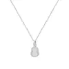 Nuevo Modelo 2026 Collar de Calabaza Hielo Transparente para Mujer, Estilo de Nicho de Lujo Ligero, Cadena para Clavícula de Alta Gama, Accesorio Versátil de Moda