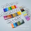 Chaveiro Pingente de Bloco de Construção Colorido 8784, um chaveiro transfronteiriço mais vendido, pode ser impresso com um logotipo e texto