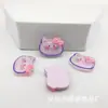 Parches Brillantes Lindos de Mariposa, Oso, Conejo, Flor de Resina para DIY con Pegamento de Crema, Funda de Teléfono, Accesorio para el Cabello, Pasador, Materiales