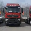 4*2 Camión Tractor Howo Tx Nacional Vi Weichai 400 Caballos de Fuerza Rojo Fuego