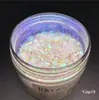Pó de Brocado Nuvem Camaleão de Alta Transparência, Fragmentos de Pó Camaleão Óptico, Pó de Opala de Grau Cosmético Resistente a Solventes, Fábrica de Pó de Gelo