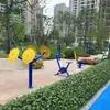 Equipo de fitness para exteriores Plaza comunitaria Parque comunitario al aire libre Deportes para personas mayores Combinación de ruta deportiva al por mayor