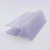 Estante de iluminación para leche en polvo etiqueta de precio etiqueta de precio transparente de PVC doble luz etiqueta de mostrador de cosméticos