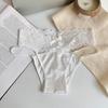 Deseo perdido sexy encaje puro deseo tentación sentimiento hueco cintura baja satén chica ropa interior nuevos pantalones cortos triángulo