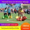 Adereços Fun Sports feliz pés grandes sapatos pé chão ao ar livre pai-criança jogo inflável grupo de construção de equipamentos de expansão