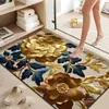 Alfombrilla de Baño Estéreo 3D de Lodo Diatomeas, Absorbente de Agua para el Hogar, Secado Rápido, Resistente a la Suciedad, Alfombrilla Antideslizante, Felpudo Estilo Chino para Puerta de Entrada
