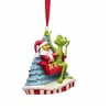 Nuevos Adornos Planos Acrílicos Colgantes Transfronterizos Navidad Creativo Grinch Decoraciones para Árbol de Navidad Decoración de Coche Mochila