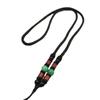Corrente de Suéter Grossa, Cordão de Colar Trançado Artesanal de Ágata, Pingente de Jade, Corda de Jade, Ornamento de Jade, Cordão de Pingente de Cera de Abelha