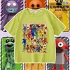 Novo Jogo de Restaurante Pizzy's Parlor Mercadoria Roupas Camiseta de Manga Curta Infantil Top de Verão Tendência