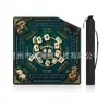 Tapete Criativo para Desktop Estampa de Padrão Mahjong Extra Grande Antiderrapante Borda Travada Jogo Escritório Mouse Pad