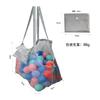 Bolsa de conchas para cavar arena para niños juguete de playa bolsa de playa de malla bolso de mano mochila juguete bolsa de playa