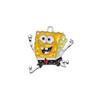 Accesorios Colgantes de Bob Esponja Estrella Grande Pastel Colgante Pequeño Gota de Aceite de Dibujos Animados Accesorios de Aleación Pulsera DIY Ropa Collar