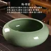 Vaso de Cerâmica Lótus para Cultivo Aquático de Centella Asiática, Narciso, Lírio d'Água, Lótus de Folha Única e Flor de Lótus, Tamanho Grande Sem Furos
