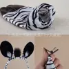Diademas de Animales para Halloween Transfronterizas, Accesorios de Cabeza de Cebra, Set Infantil, Diademas de Tigre, Orejas Lindas para la Fiesta de Baile
