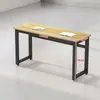 Conjunto de Carteiras e Cadeiras Escolares para Alunos do Ensino Fundamental e Médio, Aulas de Reforço em Sala de Aula para Crianças, Aulas de Treinamento, Aulas de Reforço de Alto Padrão, Mesas Duplas de Estudo