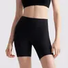 Calça de yoga 3/4 sem costura incômoda para mulheres, verão, toque nude, modeladora, cintura alta, levanta bumbum, estilo curto, para corrida e fitness
