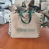 Bolsa de Compras Creativa Hecha a Medida por el Fabricante, Bolsa de Lino, Exquisita Bolsa de Regalo Publicitario, Bolsa de Almacenamiento Moderna y Sencilla