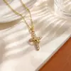 2026 Nuevo Llegada Estilo Celebridad de Internet Lujo Ligero Estilo Chica Rica Collar de Circonita Gargantilla para Mujer Sentido de Alta Gama Cadena para Clavícula Al por Mayor