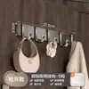 Colgador de ropa de pared gancho de pared detrás de la puerta gancho para colgar sin perforaciones baño múltiples ganchos fuerte capacidad de carga gancho para ropa y sombreros en stock al por mayor