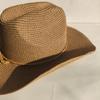Comercio Exterior Sombrero Vaquero Occidental para Hombre Ala Grande Sombrero de Paja para Hombre Sombrero de Sol de Mezclilla Sombrero para Vacaciones en la Playa