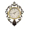 Reloj de Pared para Sala de Estar de Lujo Estilo Francés Vintage Estilo Romano Reloj de Arte Reloj de Pared 2026 Nuevo Reloj de Pared Estilo Americano