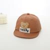 2024 lucky bear boné macio com aba boné de beisebol infantil primavera chapéu de bebê chapéu infantil de criança ltp8