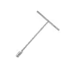 Llave hexagonal de fábrica al por mayor, llave manual en forma de T, llave T hexagonal exterior extendida, llave de vaso T para torque
