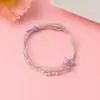 Pulsera Zongzi de Hortensia del Día de Mayo, Nueva Cuerda Roja Tejida a Mano para Niños y Bebés, Pulsera de Cuentas DIY de Alta Calidad