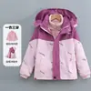 Roupas Infantis Meninas Conjunto de Duas Peças Jaqueta 2025 Novo Três em Um Jaqueta de Veludo Removível Primavera Outono Inverno Meninas