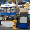 Prensa de Banco de Material Compuesto de Doble Cilindro Grande para Desechos Líquidos, Arena y Formado de Plástico, Máquina de Prensado en Caliente