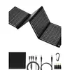 Panel Solar de Silicio Monocristalino Cargador USB Plegable para Teléfono Portátil de Exterior Generación de Energía Fotovoltaica 5v9v12v