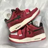 Nuevas Zapatillas Deportivas Unisex Estilo Coreano Versátil para Parejas, Zapatillas con Almohadilla de Aire Rojas Melange Estrella para Hombre, Otoño/Invierno 2025
