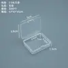Caja de Embalaje Rectangular Transparente de Plástico para Documentos, Boletos, Ferretería, Accesorios de Pesca - Almacenamiento Transfronterizo de Amazon
