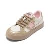 Zapatos de plataforma de punta redonda Beier nicho original versátil zapatos casuales para mujer suela suave con cordones zapatos feos lindos zapatos de estudiante zapatos de tablero moda