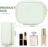 Estuche de Maquillaje Impermeable de Cuero PU Personalizado, Estuche de Maquillaje Compacto Impermeable para Maquilladores, Estuche de Maquillaje Conveniente con Espejo y Luz
