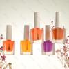 Botella de esmalte de uñas esmerilado, 10 ml, tapa blanca mate, nuevo estilo, oferta especial