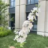 2 Horquillas de Flores Artificiales Delphinium Decoración de Boda Coreana Flores Artificiales al por Mayor
