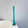 Jarrón Angosto de Vidrio Colorido Estilo Vintage Ins, Pieza Decorativa Hecha a Mano para Exportación