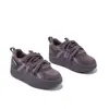 Zapatillas de Entrenamiento Agan Modelo Nuevo Invierno 2025 Suela Gruesa Con Cordones Estilo Universitario Zapatillas de Estudiante Moda Femenina Zapatos Blancos
