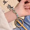 Pulsera de Perlas Versátil Coreana para Mujer, Lujo Ligero, Exquisita y de Alta Gama, Pulsera de Cuentas, Pulsera de Temperamento Popular, Joyería de Mano al Mayoreo
