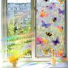 Xc9030 Láser Colorido Sueño Mariposa Abeja Hogar Decoración Ventana de Vidrio Adsorción Electrostática Venta al por Mayor Comercio Exterior
