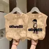Tops sin mangas 100% Algodón Puro, Chalecos para Niños, Ropa de Verano para Niños y Niñas, Camisetas Finas sin Mangas Estilosas para Niñas