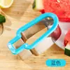 Nueva herramienta grande para cortar sandía, cortador de melón Hami de acero inoxidable grande, cortador de corazón