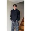 Chaqueta de diseño oscuro de marca de moda transfronteriza, nicho retro americano para hombre, chaqueta elegante de alta gama para primavera y otoño
