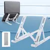 Soporte Plegable para Laptop con Altura Ajustable, Elevador de Refrigeración para Escritorio para Monitor de Portátil