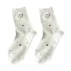 Calcetines lindos y peculiares de cachorro estilo coreano para mujer, calcetines de algodón de color liso a media pantorrilla para primavera/verano, calcetines rojos de moda famosos en internet para niñas, estilo japonés